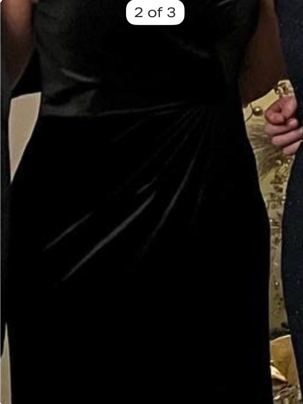Elegant Black Women's Dress - Classic Evening Wear